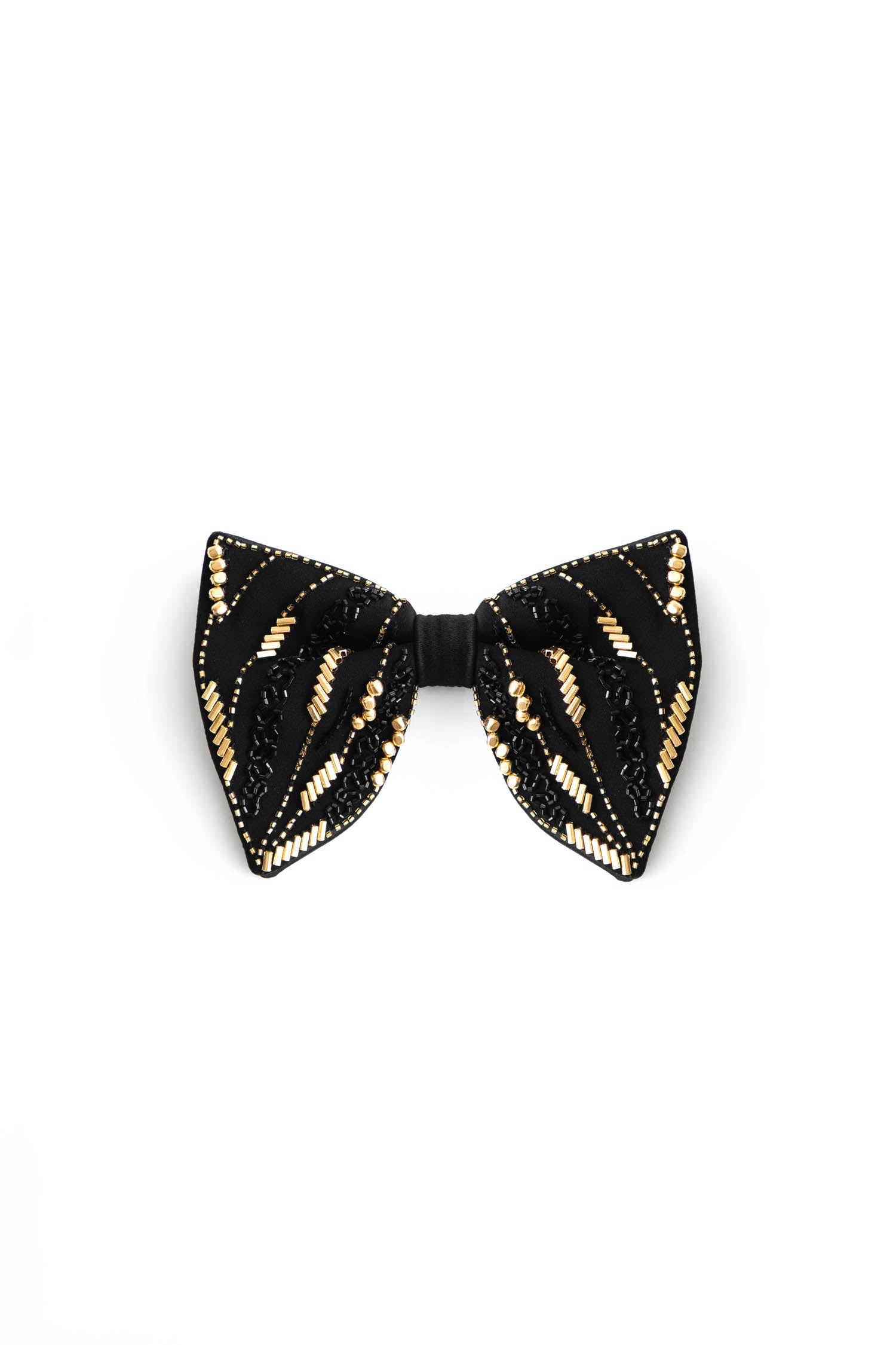 Aureate - Hand Embroidered Designer Bow-Tie